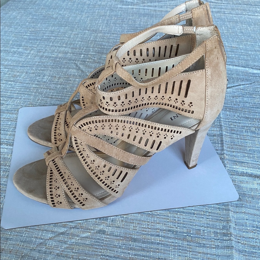 Women's Alfani Blush Chloey Cutout Dress Sandals/Heels